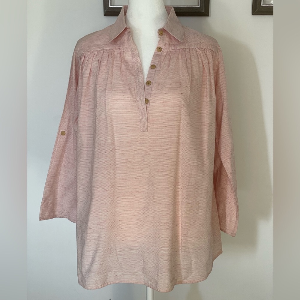 Steven Alan Pink Button Up Size Medium